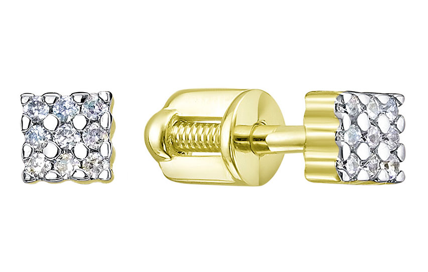 

Серьги из желтого золота с бриллиантом RoseGrace 5-5438-103-2ZH, 5-5438-103-2ZH