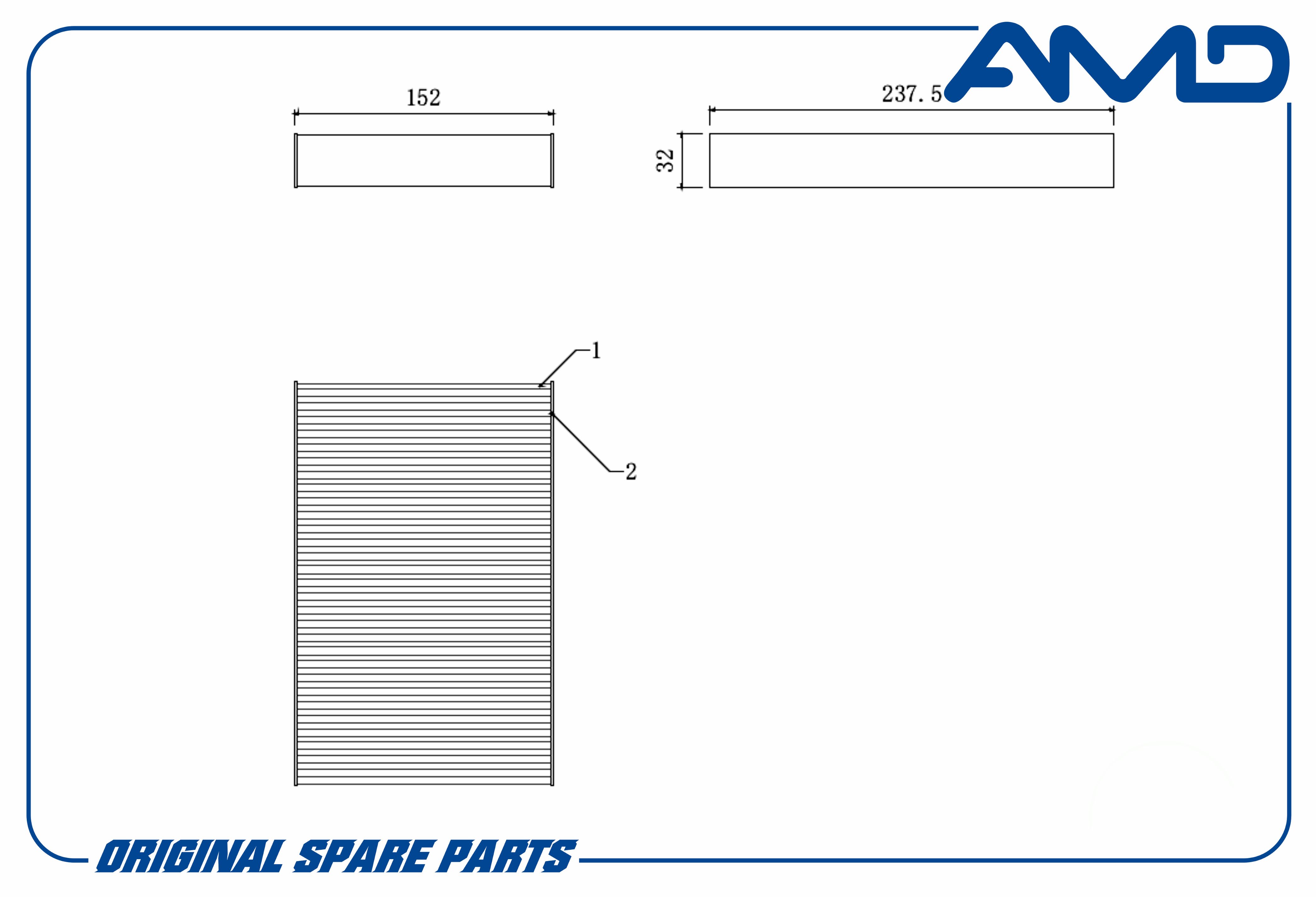 

Фильтр Салонный 272772100rAmd.Fc844 Amd Amd Amdfc844 AMD арт. AMD.FC844