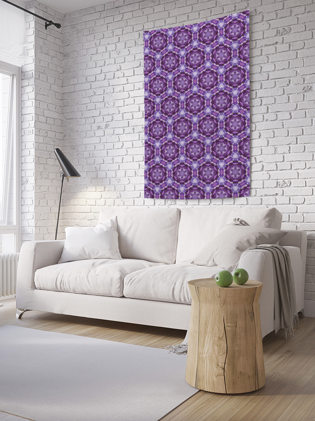

Вертикальное фотопанно на стену JoyArty Красочные соты 150x200 см, Красочные соты