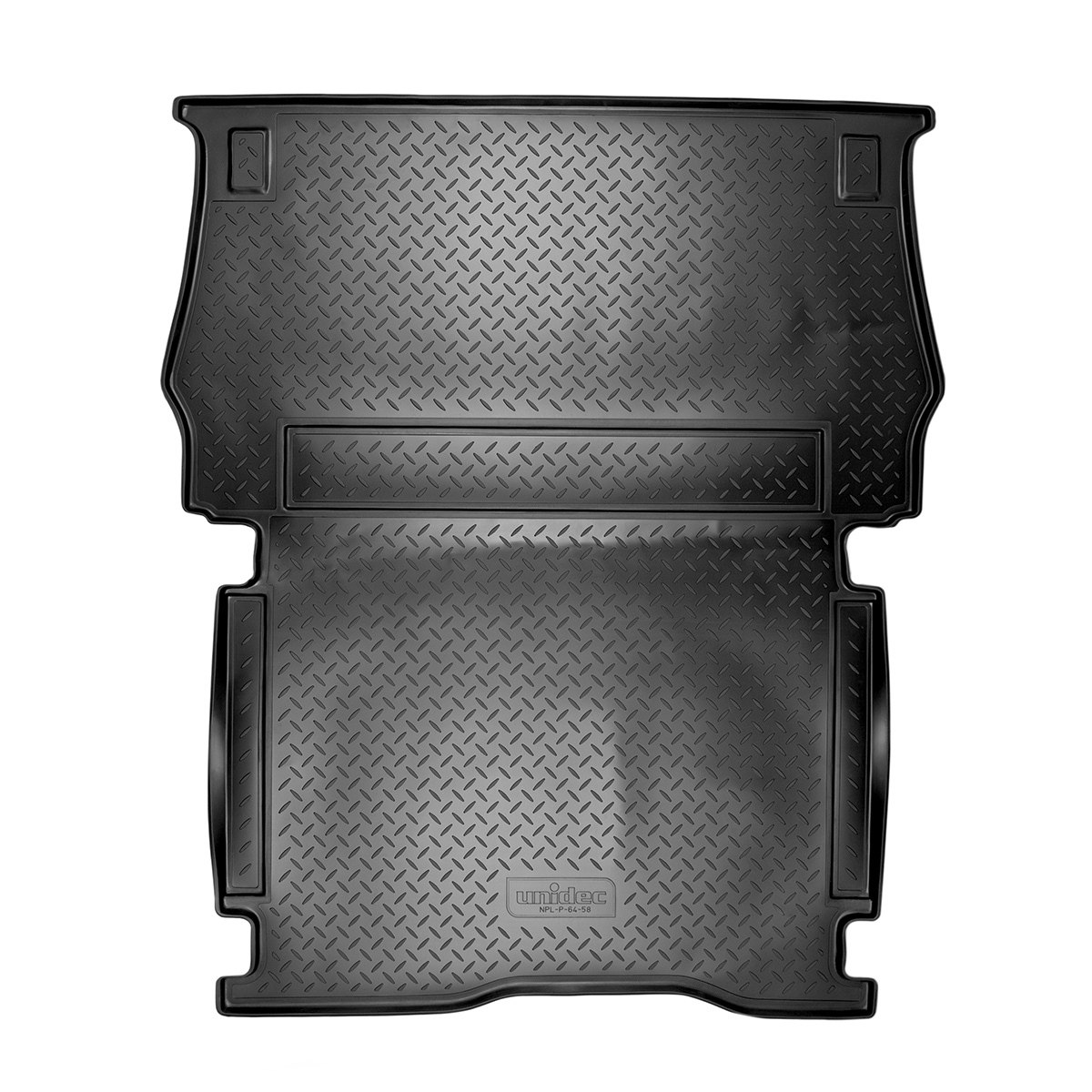 

Коврик в багажник Norplast/Unidec для Citroen Berlingo II в кузове B9 (2008-) Черный,фурго