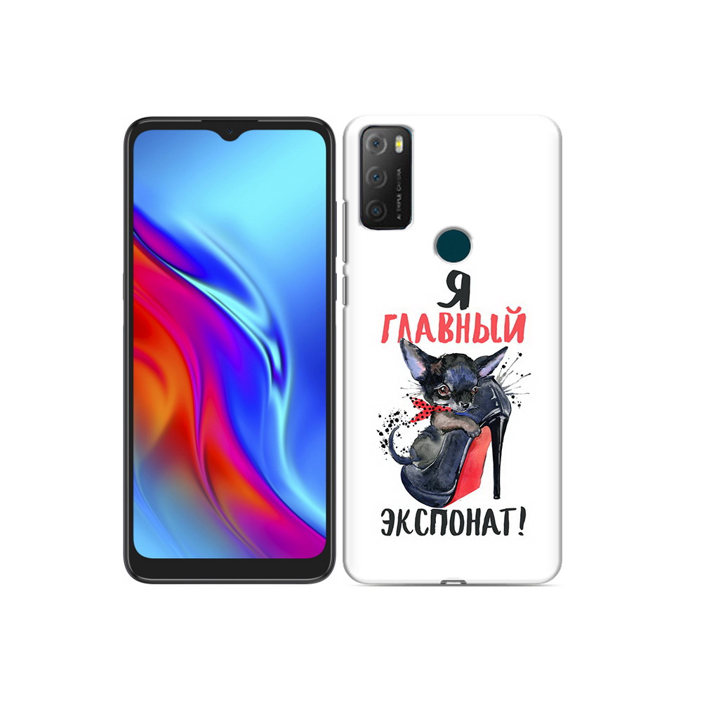 

Чехол MyPads Tocco для TCL 20e главный экспонат, Прозрачный, Tocco
