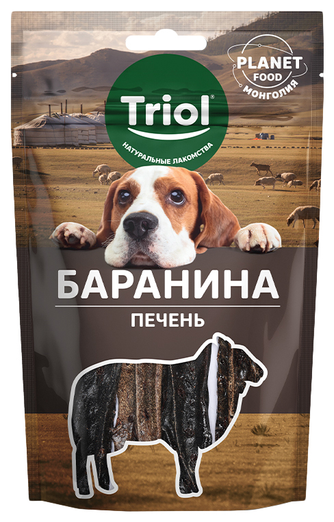 фото Лакомство для собак триол planet food, палочки, печень, 50г triol