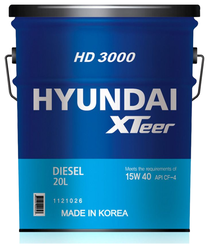 

Hyundai Xteer Hd 3000 Сf-4 15W40 20Л. Моторное Мас