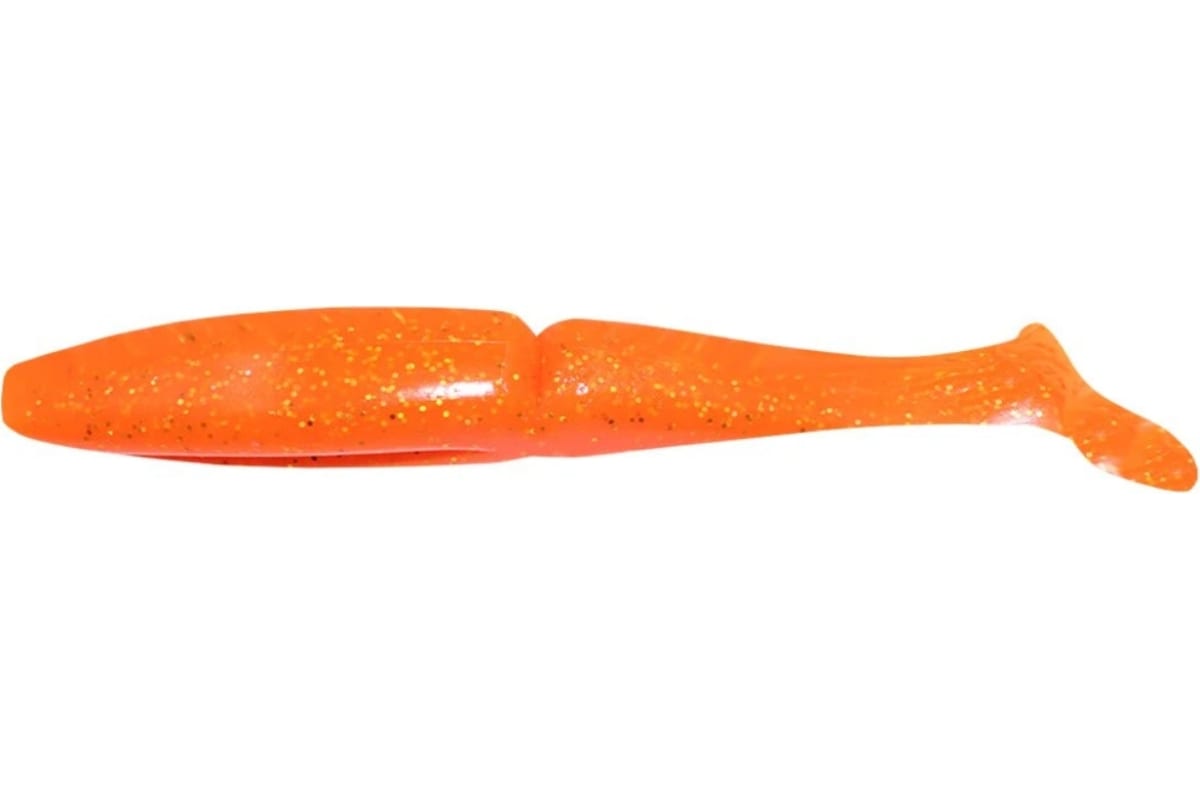 

Виброхвост YAMAN PRO Mamura, р.5 inch, цвет #03 - Carrot gold flake (уп. 4 шт.), Оранжевый