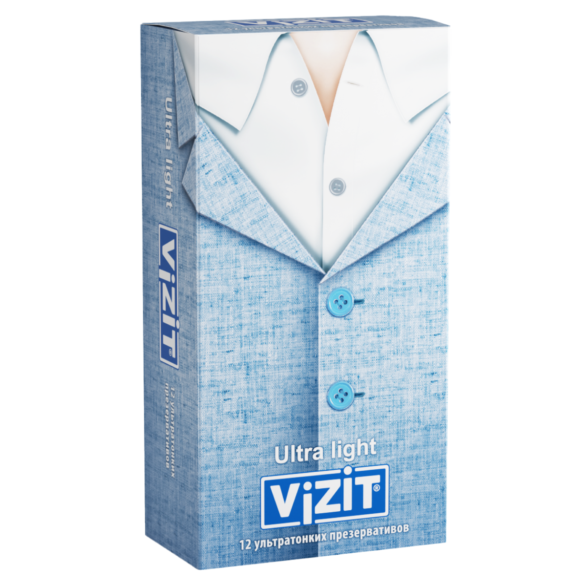 Купить Презервативы Vizit Ultra light 12 шт.