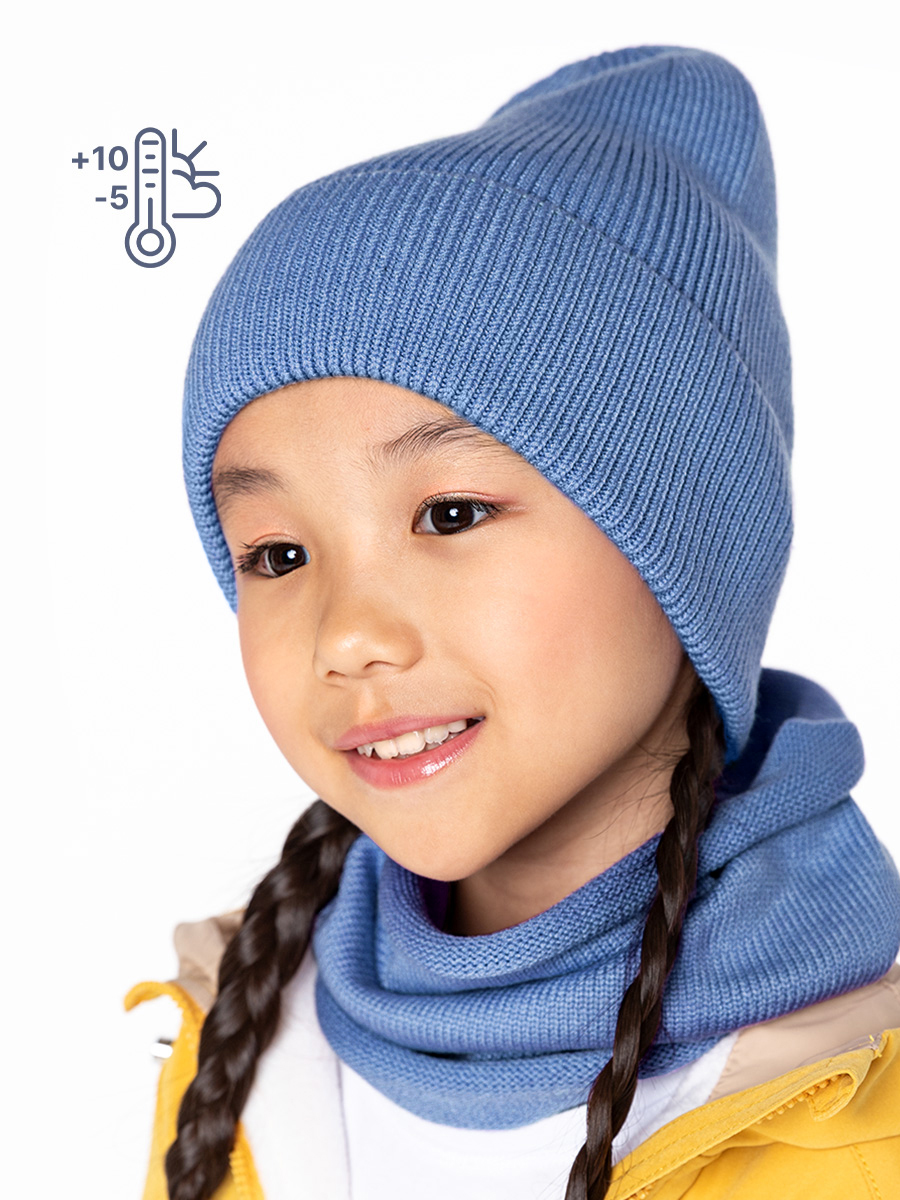 

Шапка детская NIKASTYLE 11м11424, лаванда, 50, Фиолетовый, 11м11424