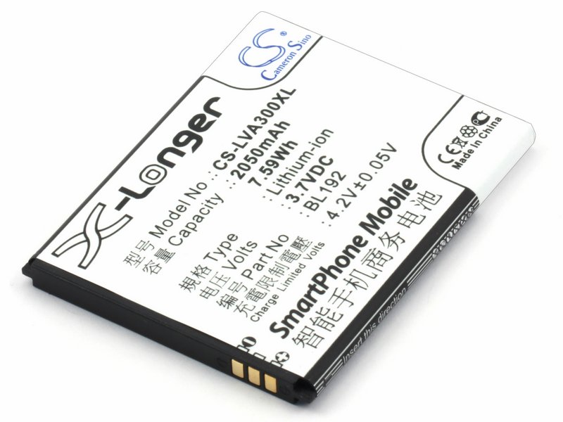 

Аккумулятор для Lenovo A300, A328, A526, A590, A750 BL192
