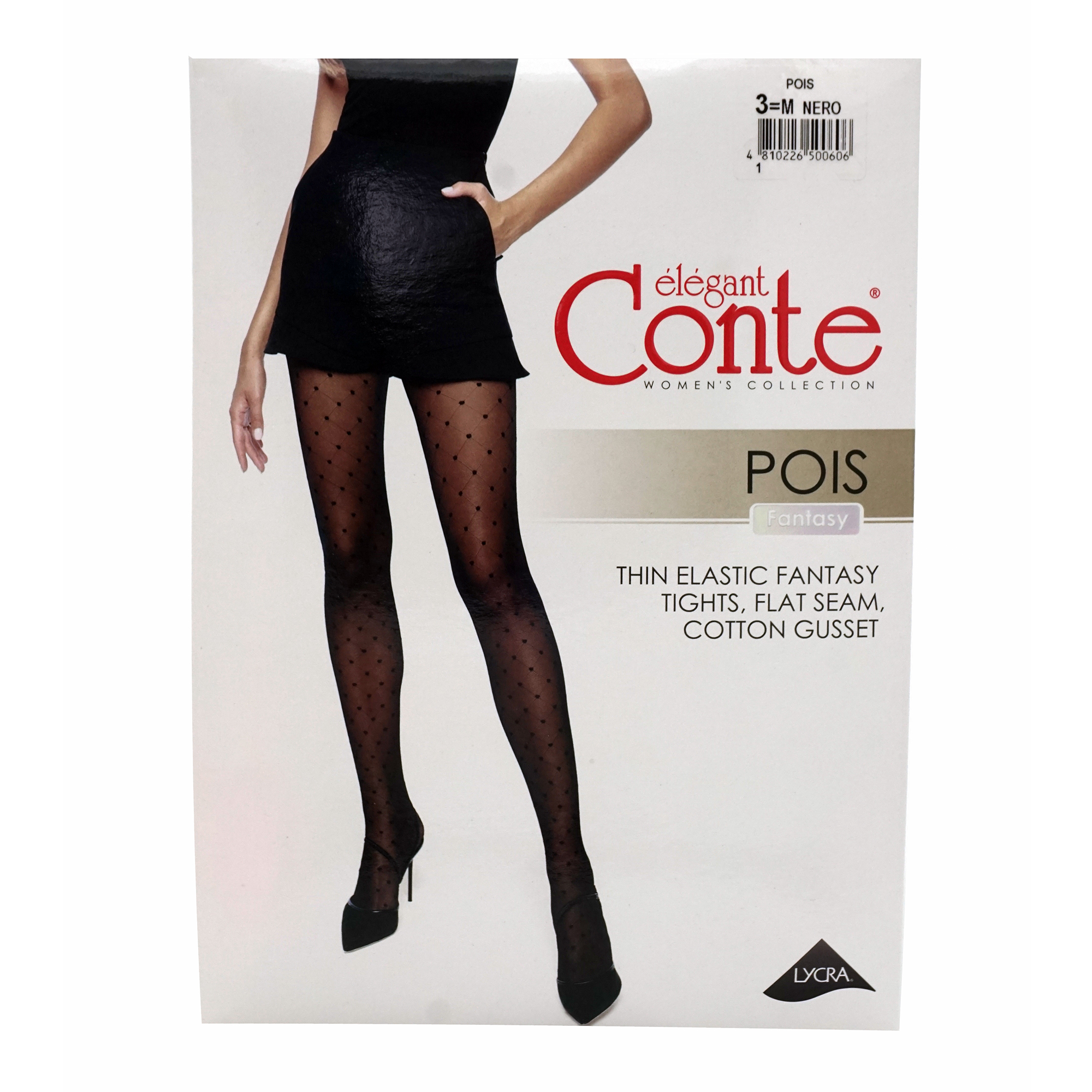 

Колготки женские Conte черные, Черный