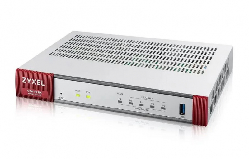

Межсетевой экран ZYXEL USG Flex 100, серебристый [usgflex100-ru0111f], USG Flex 100