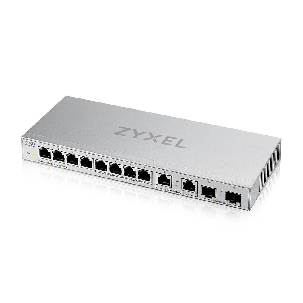 

Коммутатор ZYXEL XGS1010-12-ZZ0102F XGS1010-12-ZZ0102F серый, XGS1010-12-ZZ0102F