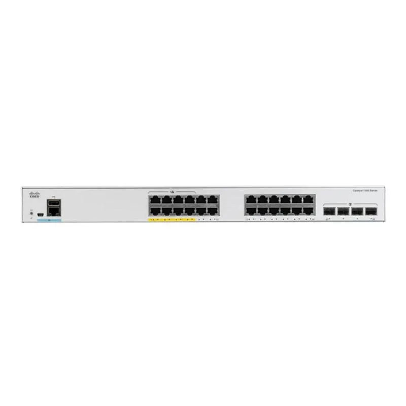 

Коммутатор CISCO C1000-24P-4X-L белый