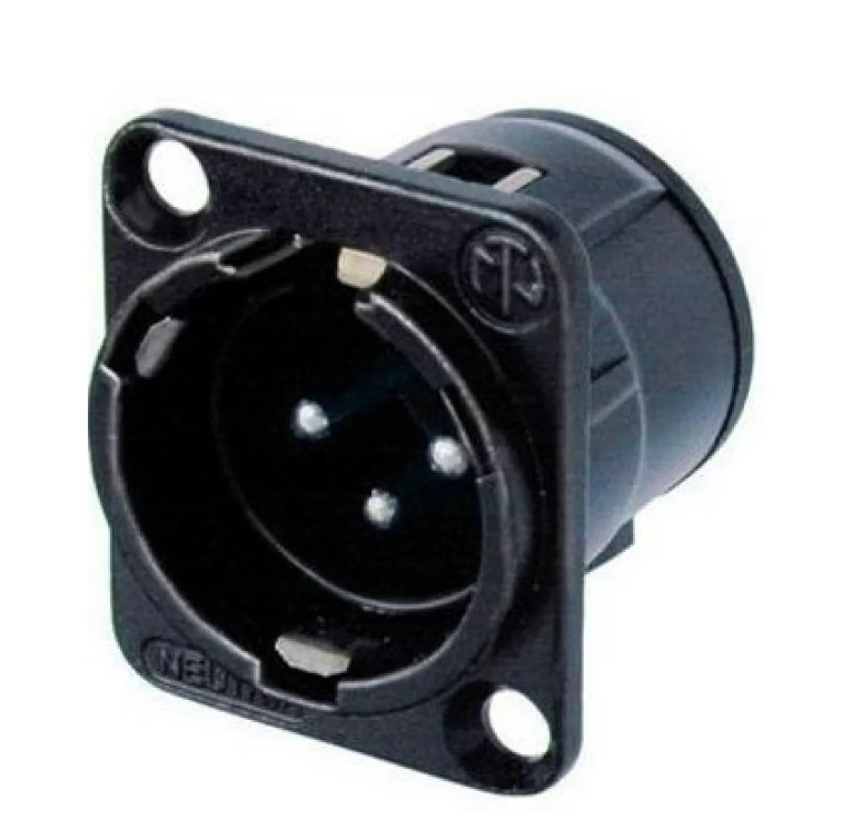 

Терминал XLR (Папа) Neutrik NC3MD-V-B, NC3MD-V-B