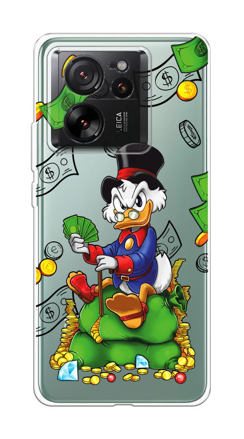 

Чехол на Xiaomi 13T Pro "Scrooge Richness", Черный;синий;зеленый, 319950-1