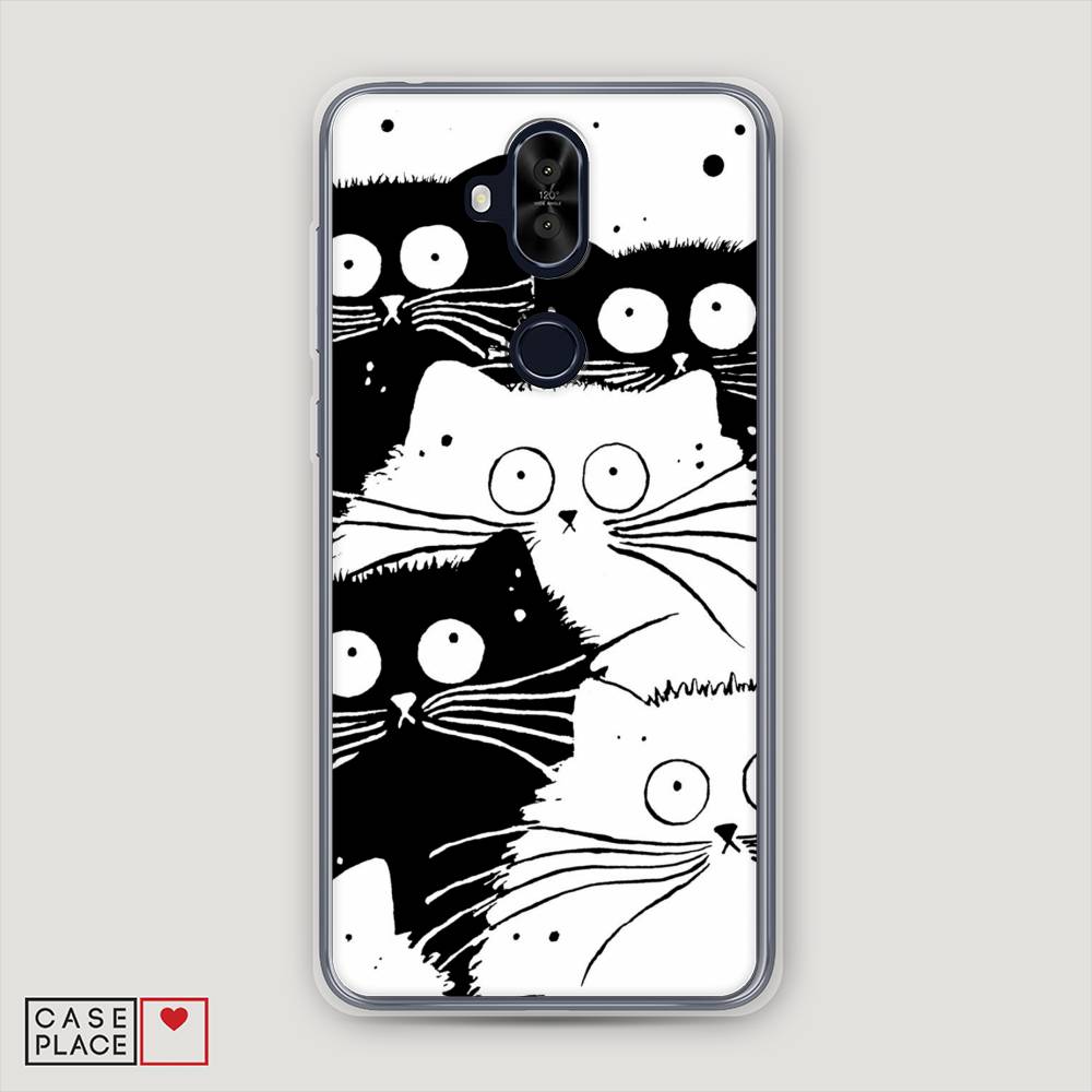 

Чехол Awog "Коты черно-белые" для Asus Zenfone 5 Lite (ZC600KL), 43150-2