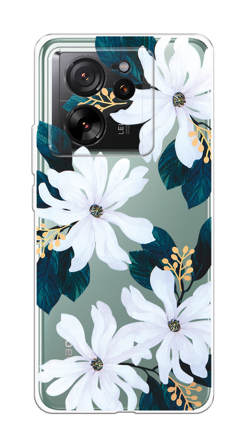 

Чехол на Xiaomi 13T Pro "Delilah Flower", Зеленый;белый, 319950-1