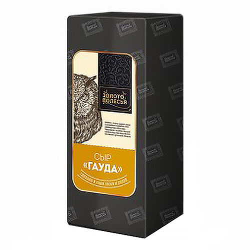 Сыр полутвердый Золото Пущи Гауда 45% БЗМЖ
