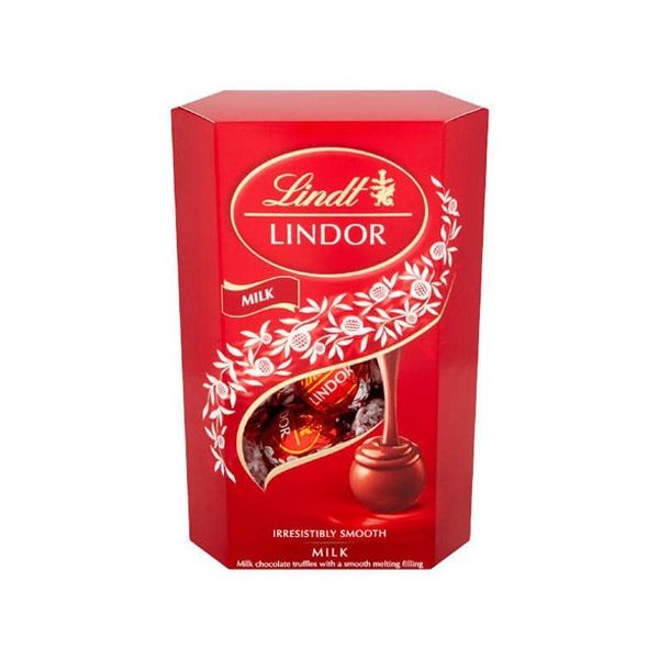 Конфеты Lindt Lindor Корнет молочный шоколад 200 г