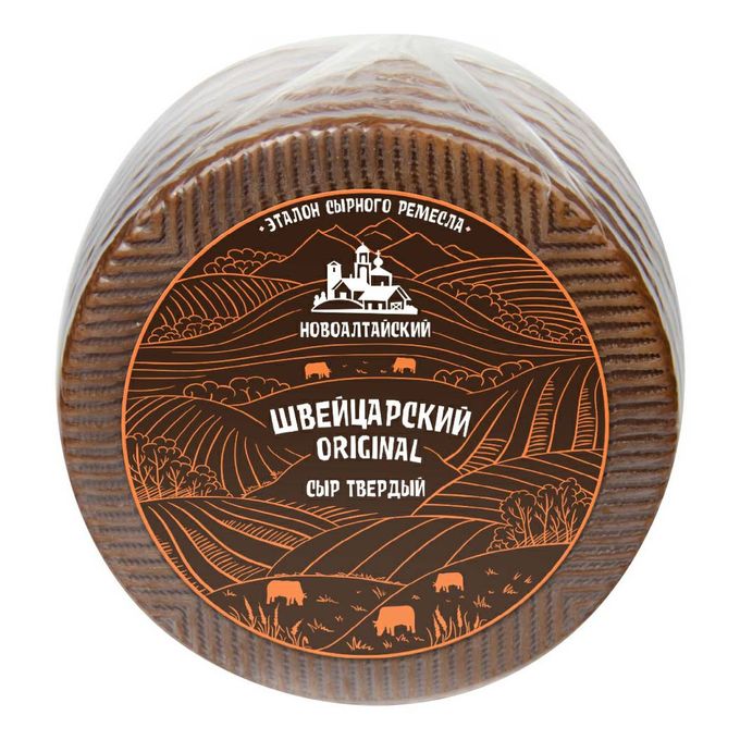 

Сыр твердый Новоалтайский Швейцарский Original 50%