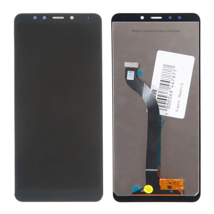 

Дисплей в сборе с тачскрином для Xiaomi Redmi 5, черный, Redmi 5