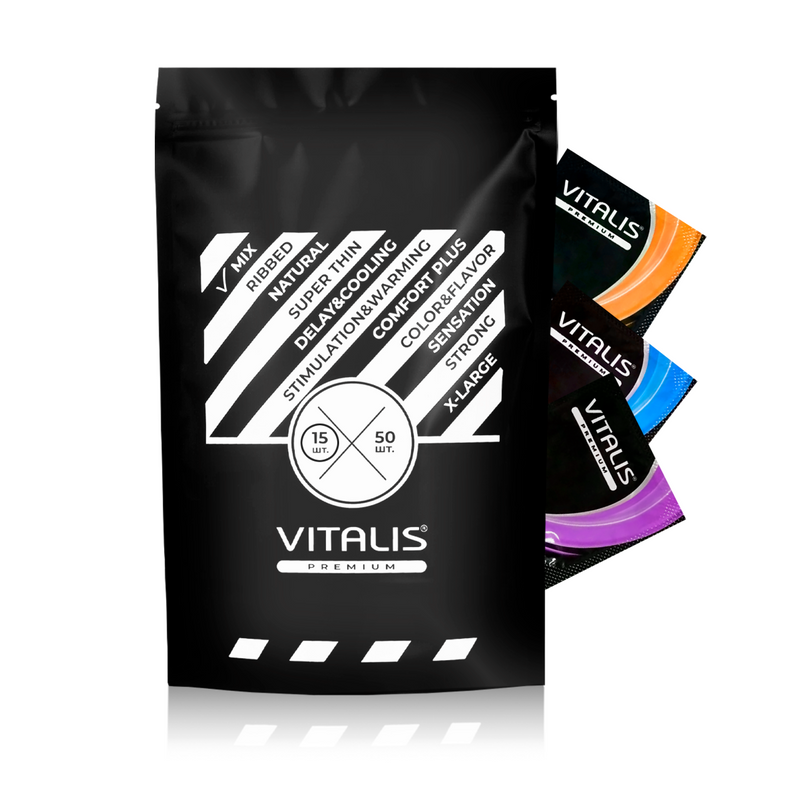 Купить Презервативы VITALIS Premium MIX Pack 15шт