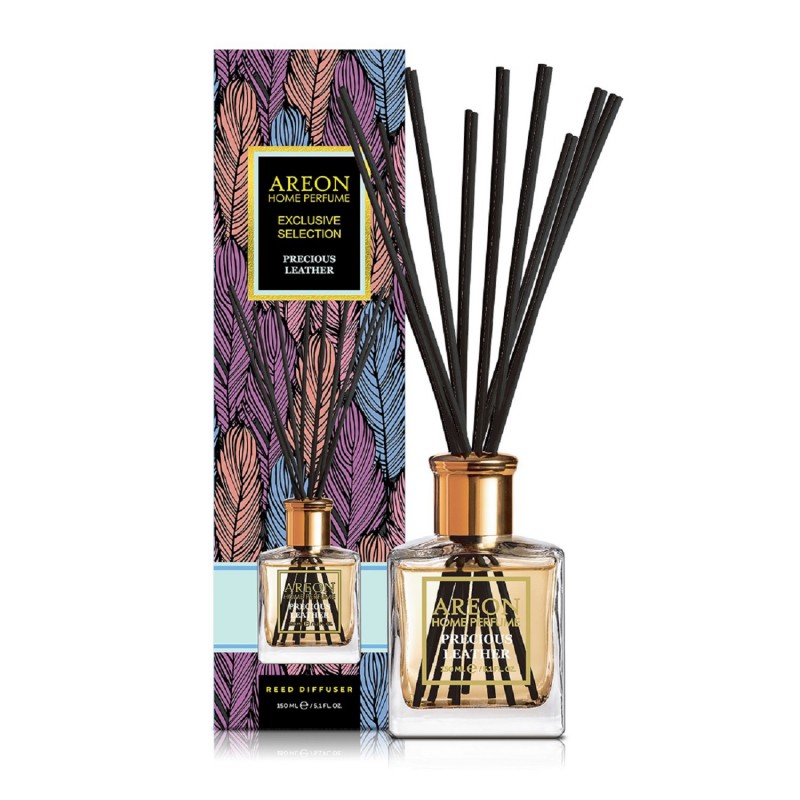 фото Ароматизатор для дома areon sticks exclusive selection драгоценная кожа 150 ml