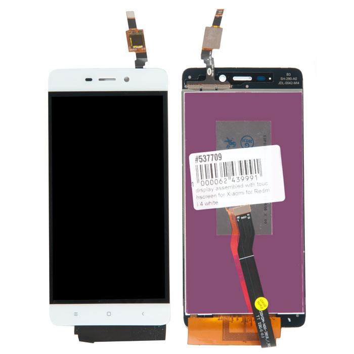 

Дисплей в сборе с тачскрином для Xiaomi Redmi 4, белый, Redmi 4