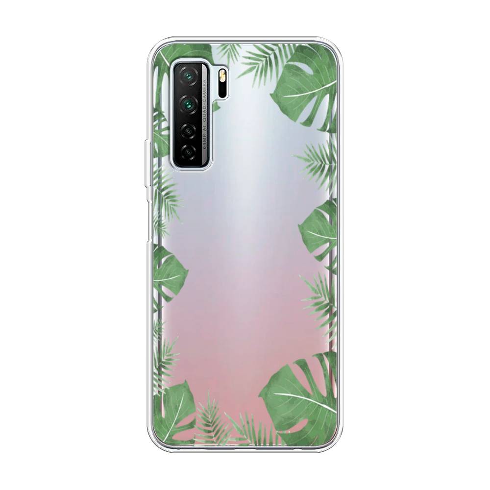 

Чехол Awog на Huawei Nova 7 SE "Листья папоротника рамка", Зеленый, 6102950-8