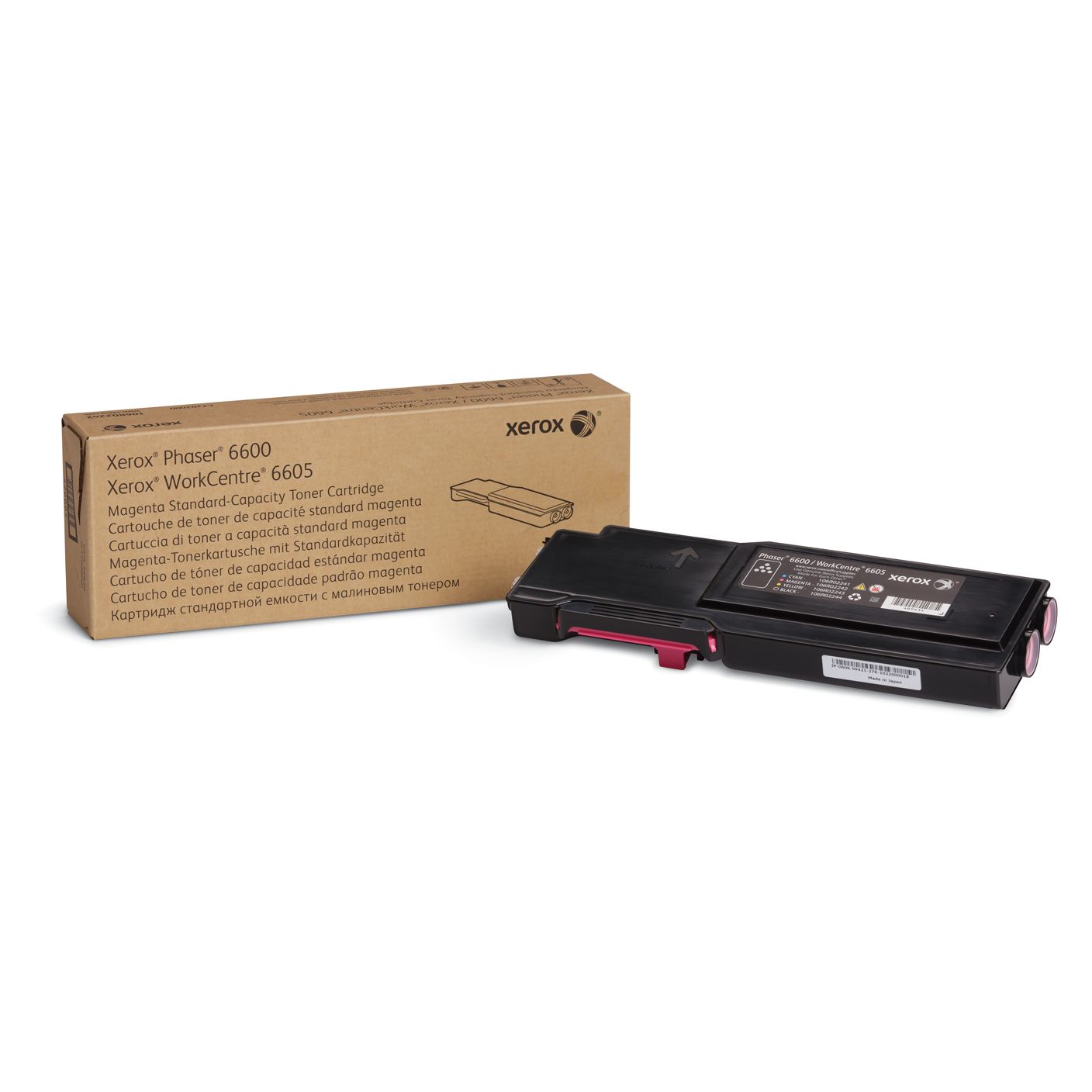 

Тонер картридж 106R02246 для Xerox Phaser 6600/ WC6605, Пурпурный, 2000 стр (аналог.артику