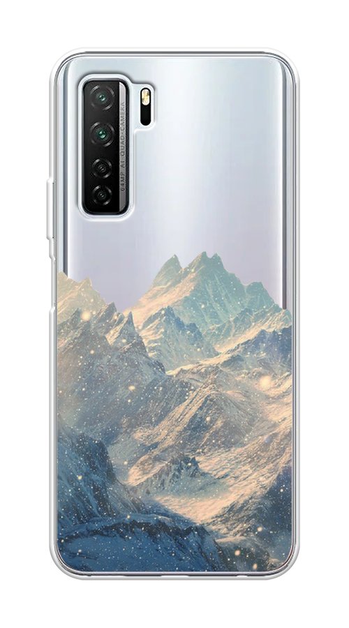 

Чехол Awog на Huawei Nova 7 SE "Горы арт 2", Серый, 6102950-10