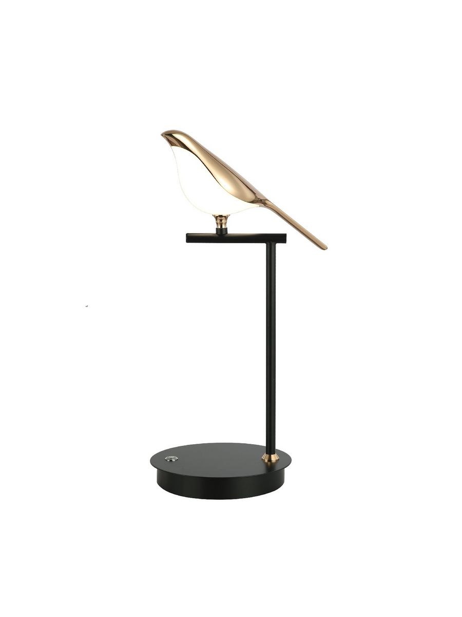 

Настольная светодиодная лампа Gerhort G613911T BK+GD WT, 0