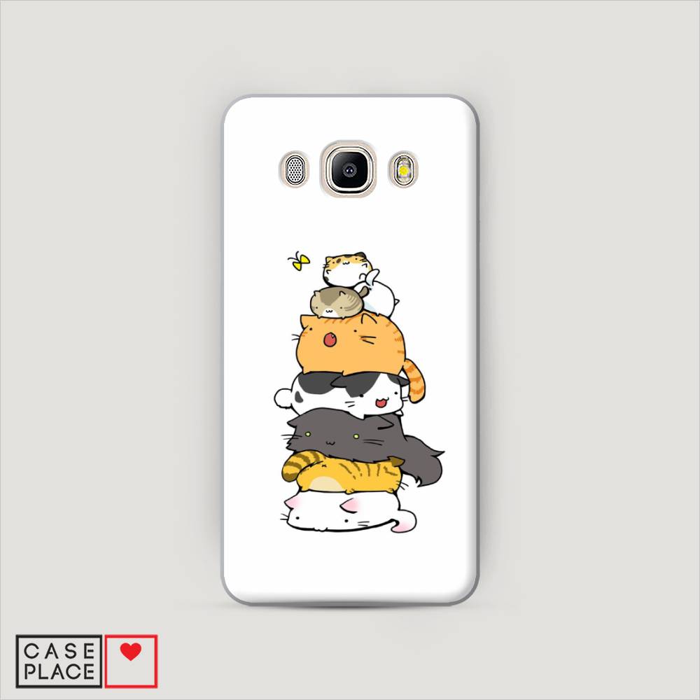 

Чехол Awog "Бутерброд из котиков" для Samsung Galaxy J7 2016, 23040-7