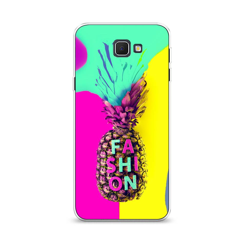

Чехол Awog на Samsung Galaxy J5 Prime 2016 / Самсунг J5 Prime 2016 "Кислотный ананас", Желтый;розовый;голубой, 22950-10