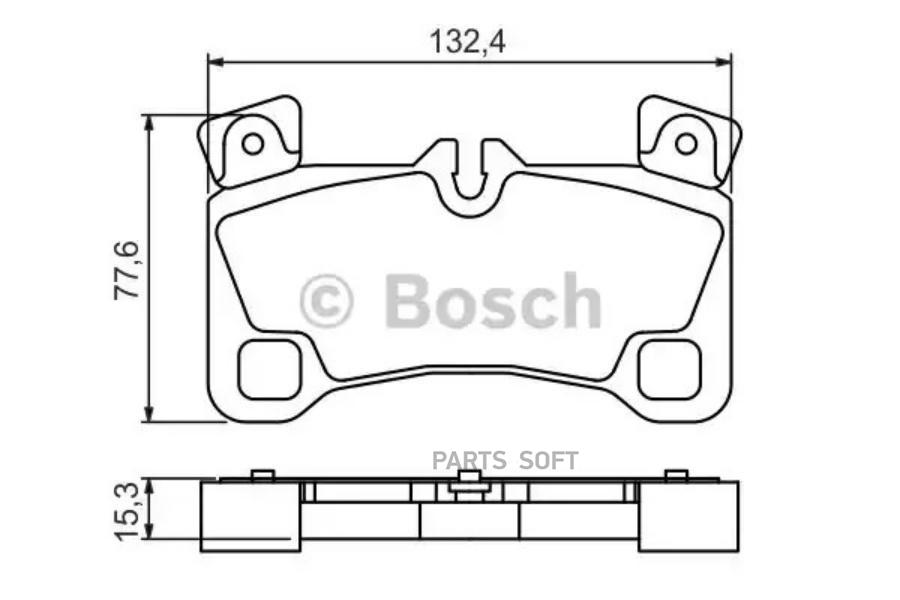 

Тормозные колодки Bosch 0986494205
