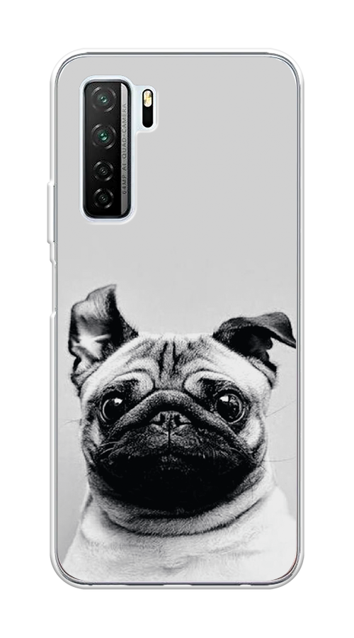 

Чехол Awog на Huawei Nova 7 SE "Ушастый мопс", Серый, 6102950-1