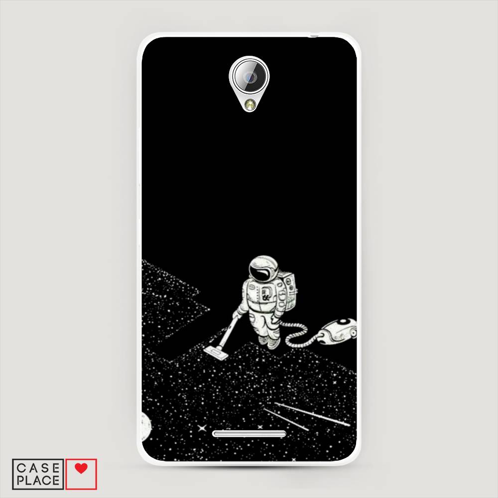 

Чехол Awog на Lenovo A5000 / Леново A5000 "Космонавт с пылесосом", 111950-4