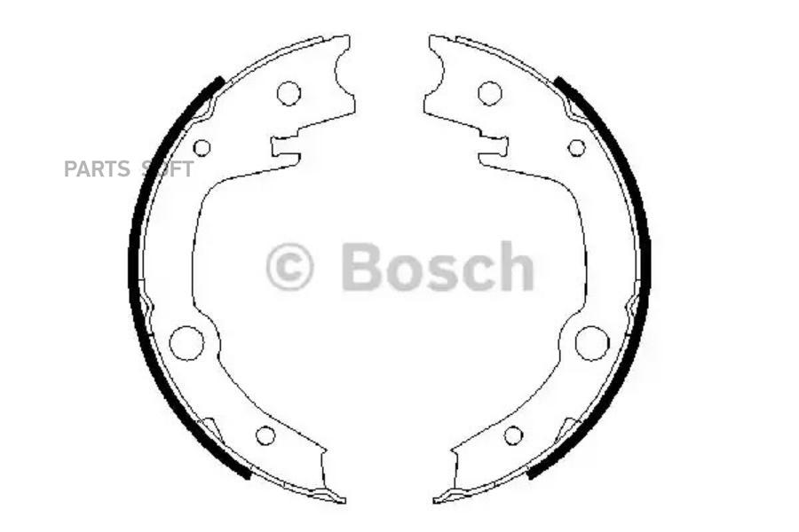

Тормозные колодки Bosch 0986487679