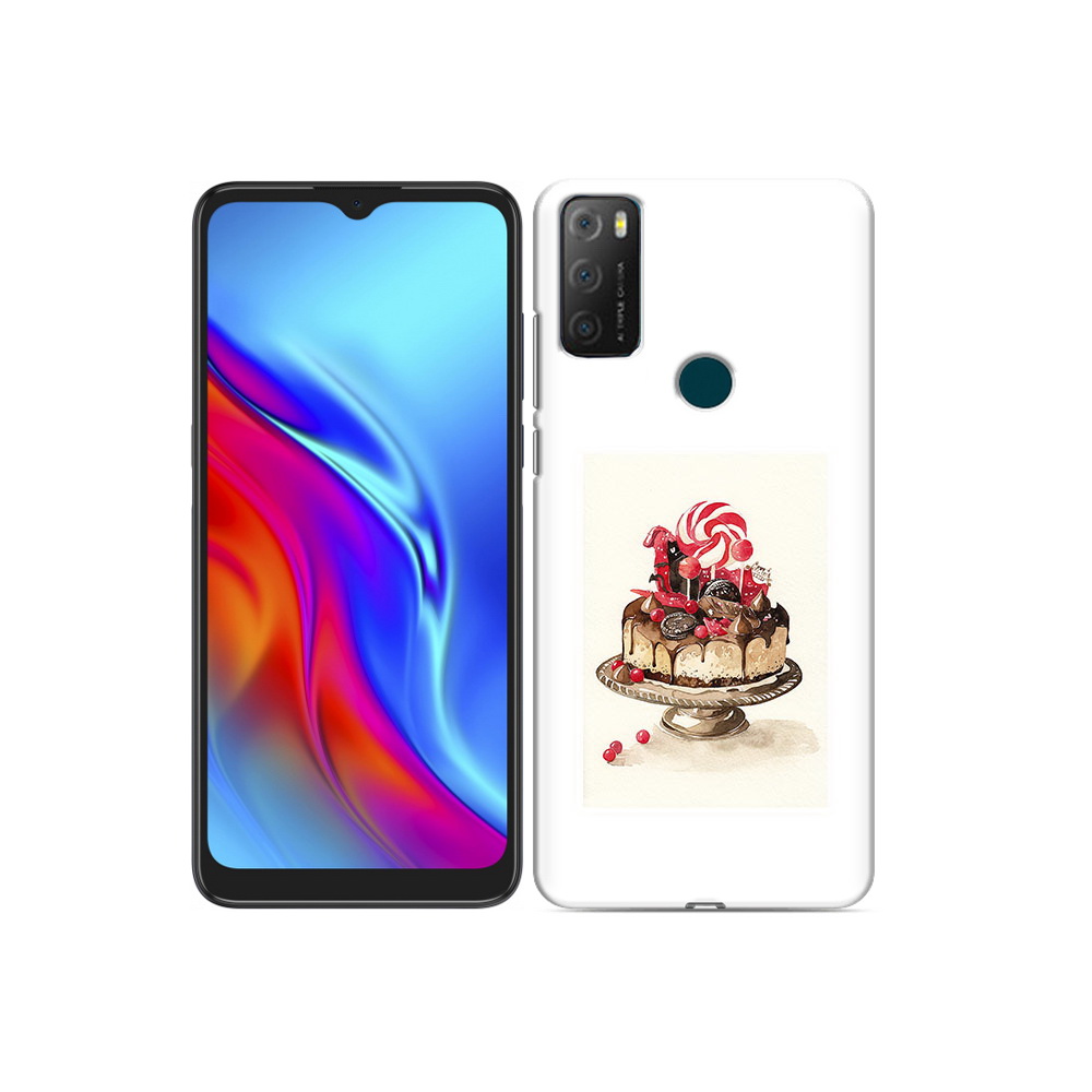

Чехол MyPads Tocco для TCL 20e вкусный торт, Прозрачный, Tocco