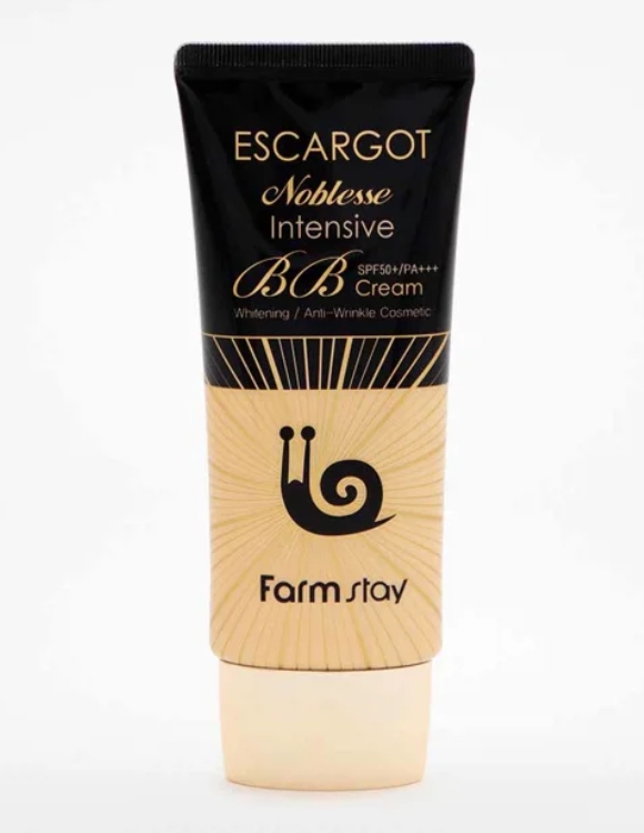 ВВ-средство для лица Farmstay Escargot Noblesse Intensive BB Cream SPF48/PA++, 50 мл