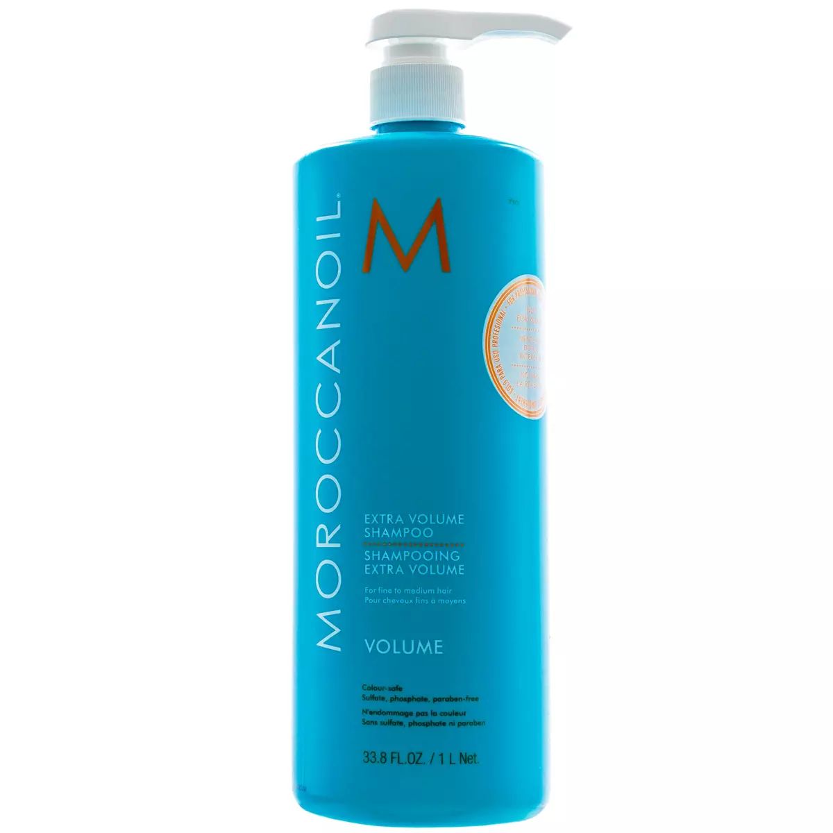 Шампунь Moroccanoil Extra Volume Shampoo 1000 мл шампунь moroccanoil extra volume 250 мл