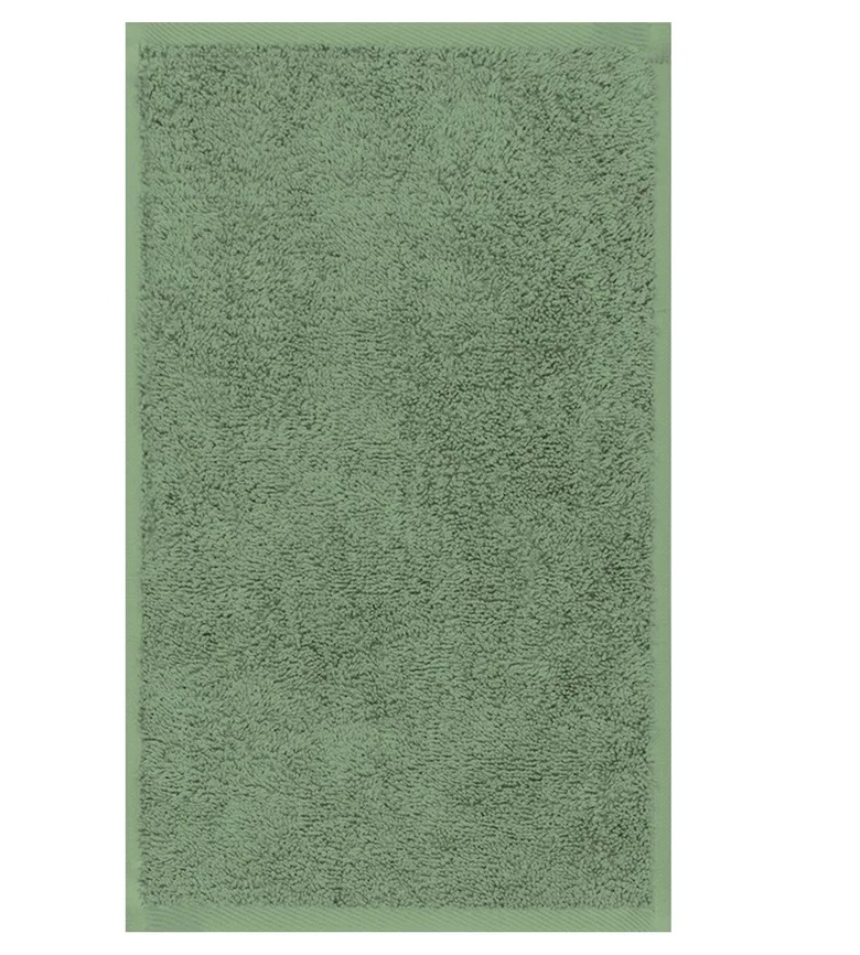 Полотенце DM Текстиль 30 х 50 см махровое зеленое