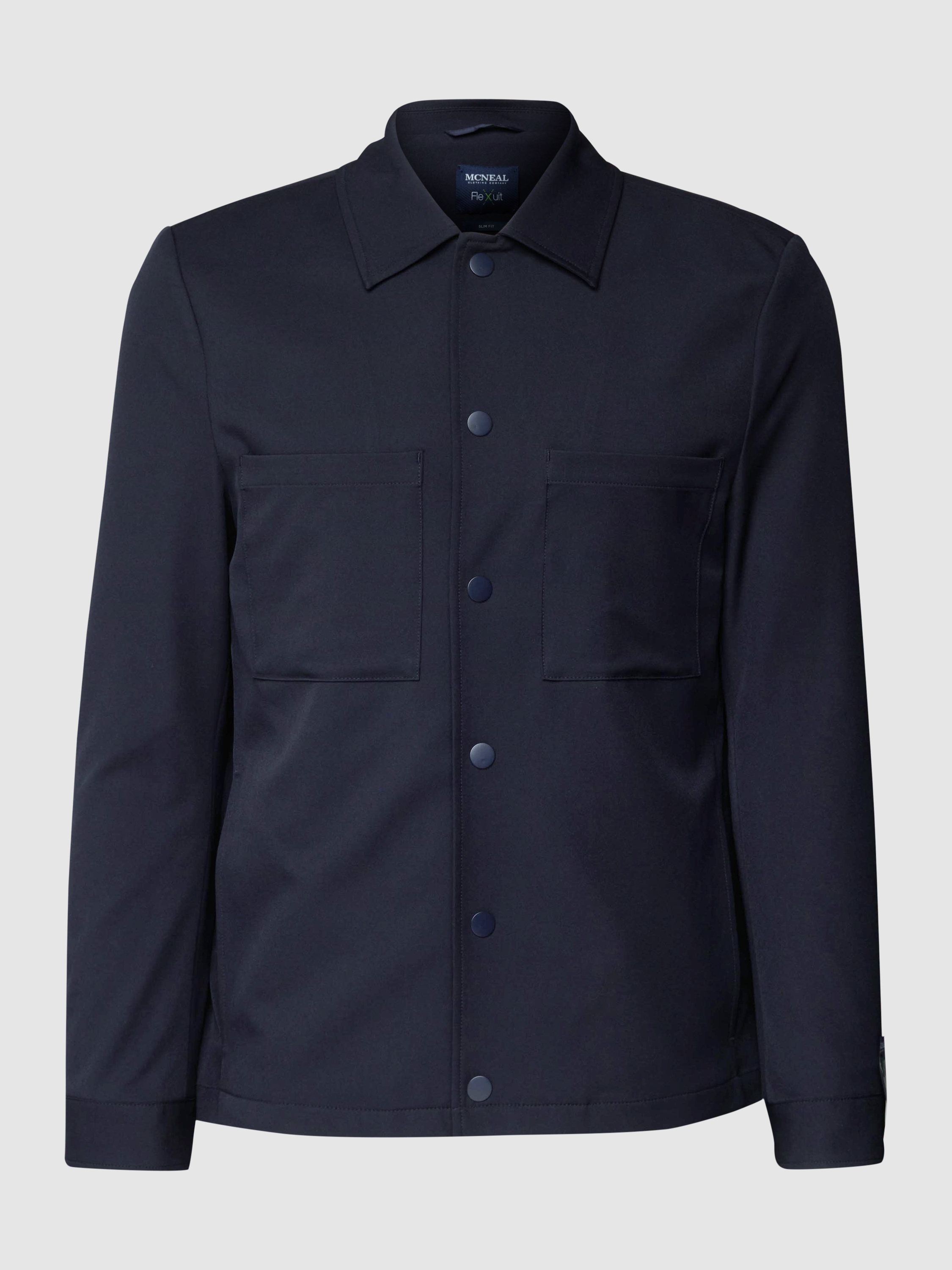 

Рубашка мужская MCNEAL 1513533100 синяя 2XL (доставка из-за рубежа), Синий, 1513533100