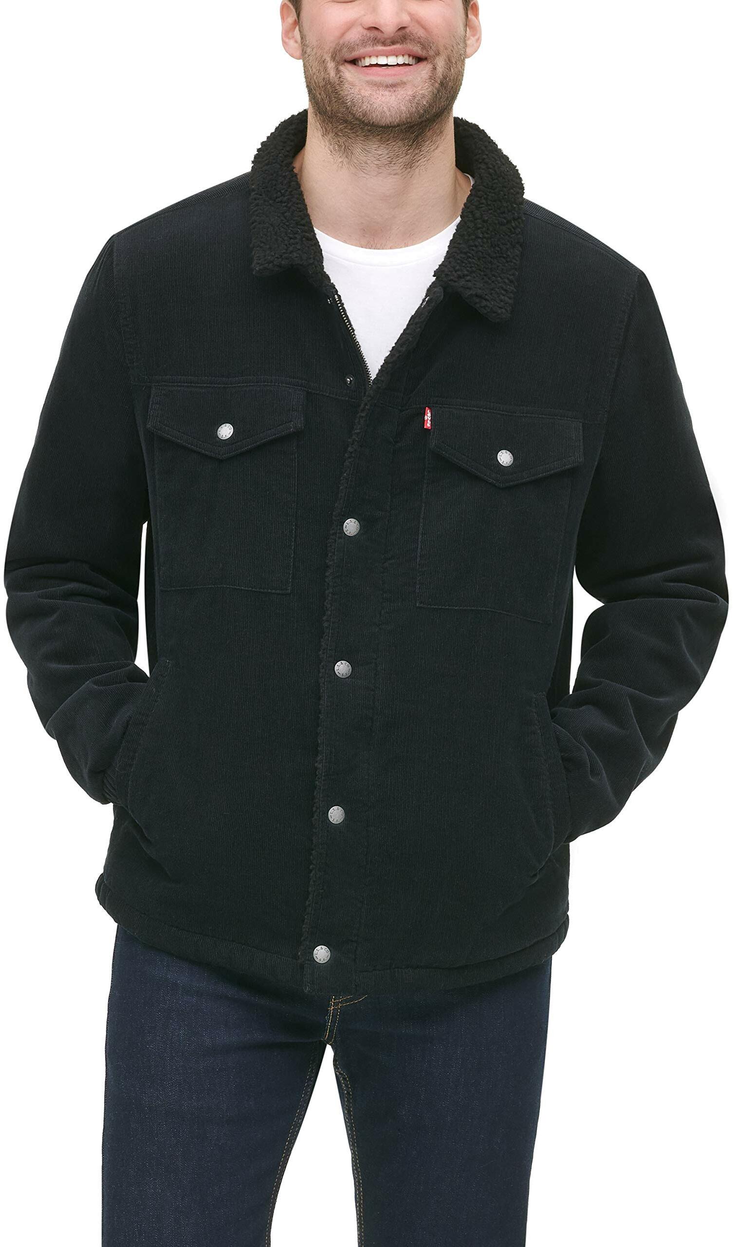 Куртка мужская Levi's LM8RC530-BLK черная 2XL