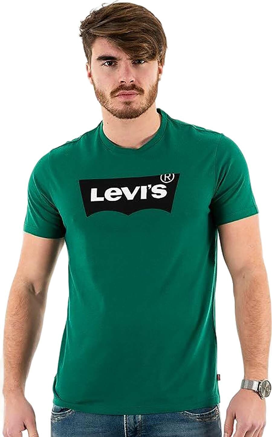 

Футболка мужская Levi's 22491-1189 зеленая L, Зеленый, 22491-1189