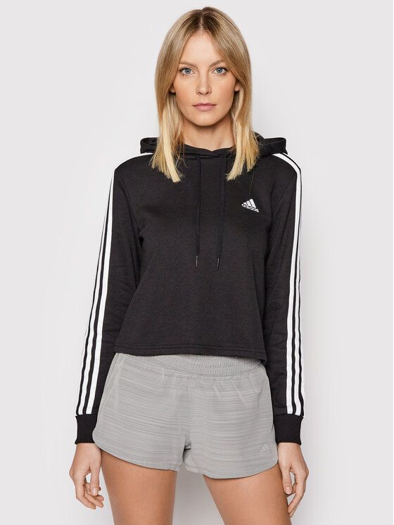 

Худи женское Adidas 0000209029192 черное XS, Черный, 0000209029192