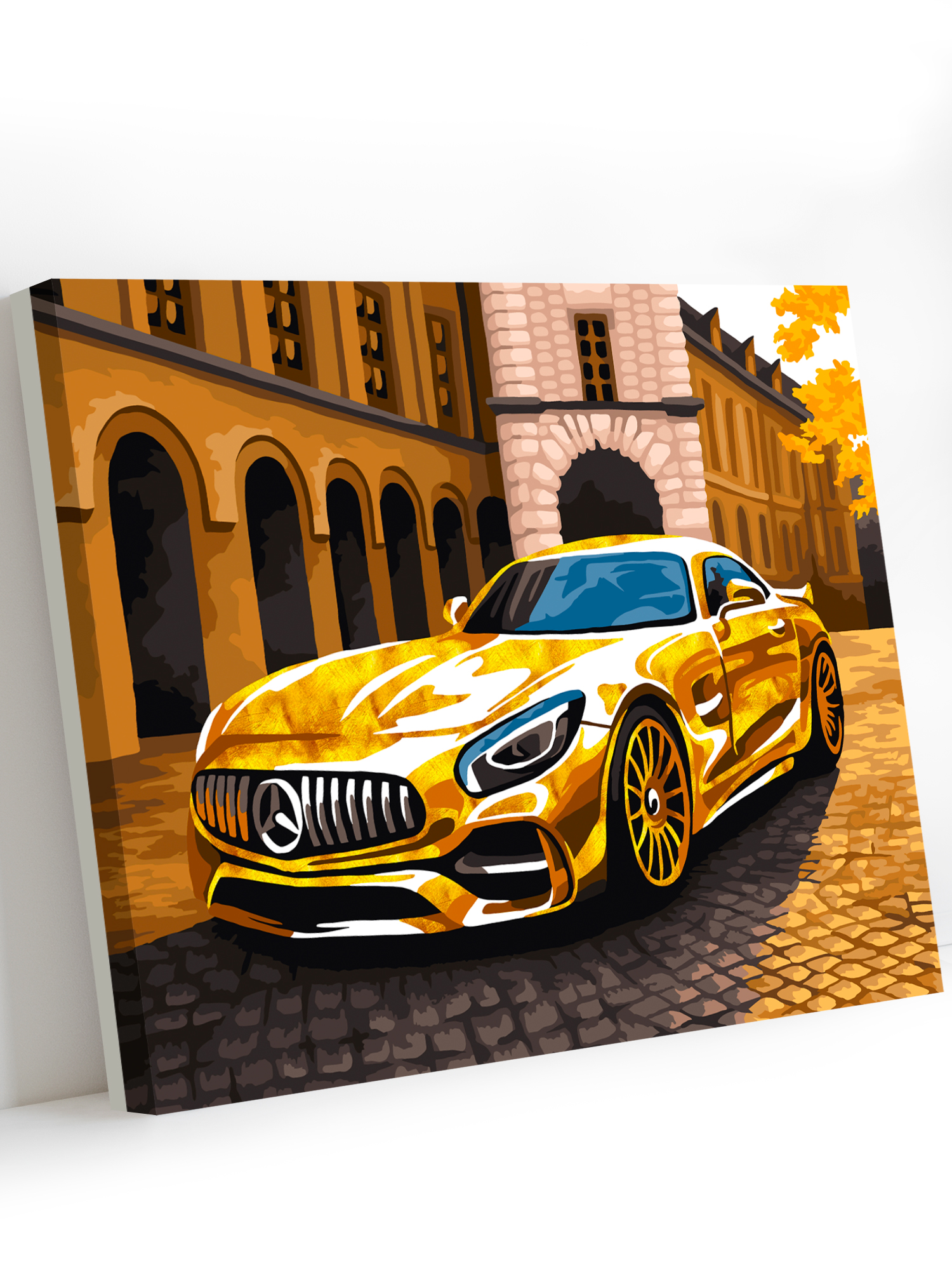 

Картина по номерам на холсте с подрамником Art on Canvas AC155 Золотой Мерседес 40*50 Gold, Exclusive1