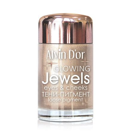 

Тени-пигмент для век Alvin D'or, Jewels, тон 01