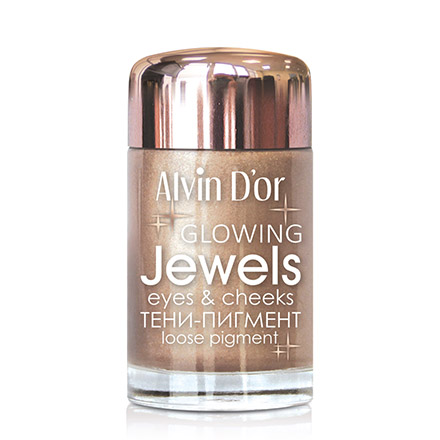 Тени-пигмент для век Alvin D'or, Jewels, тон 02 тени alvin d or для век bold eyes тон 02