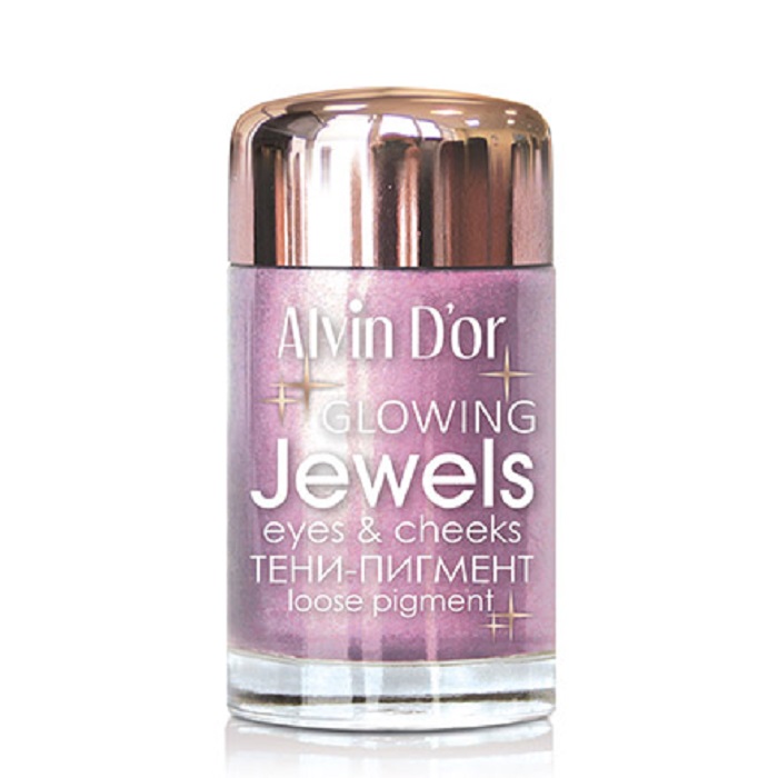 Тени-пигмент для век Alvin D'or, Jewels, тон 07 alvin d or тени пигмент для век jewels