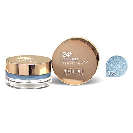 

Тени для век Alvin D'or 24h Cream, тон 02
