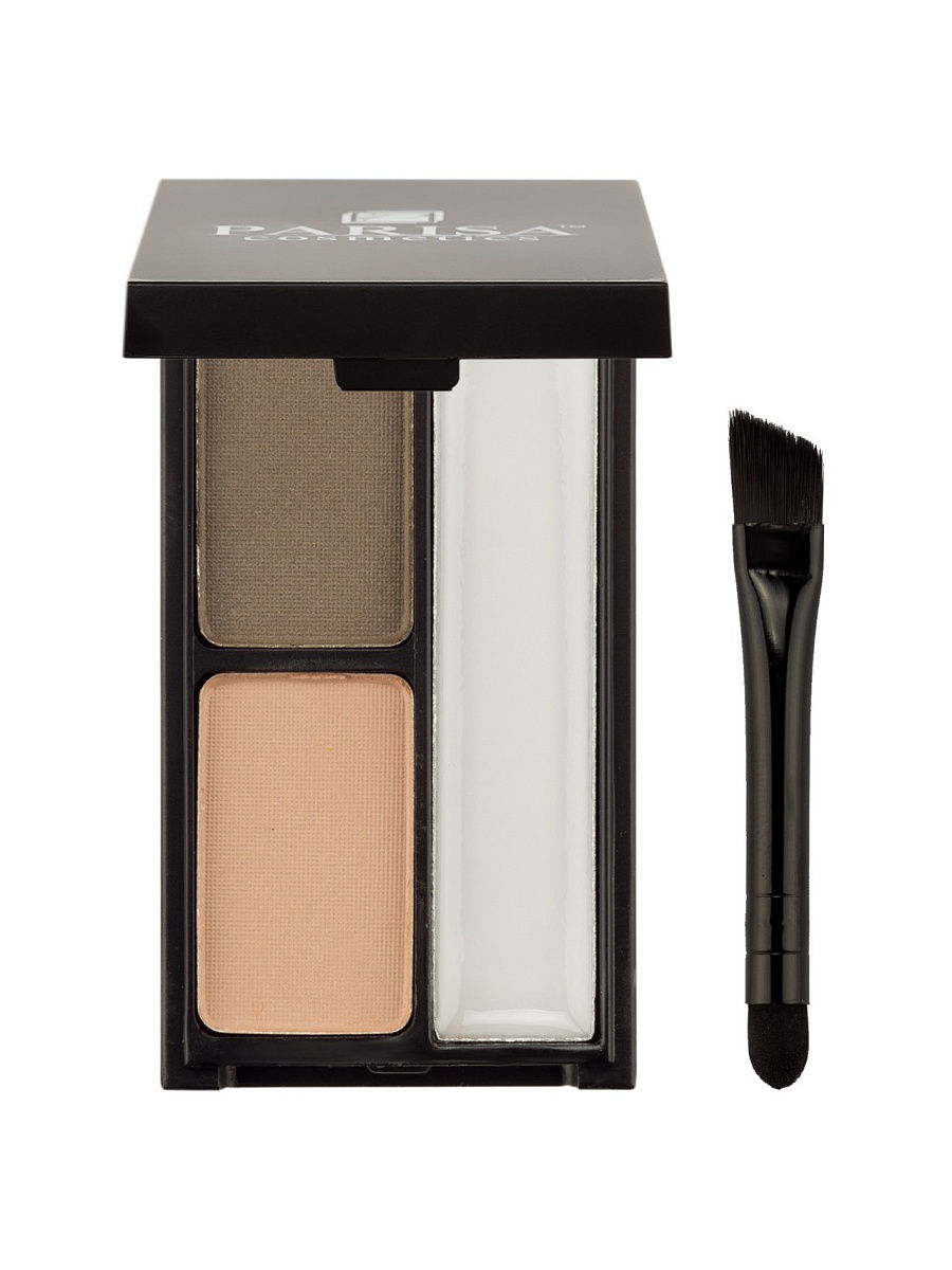 Тени для бровей PARISA Cosmetics тон 02 тени для бровей еyebrow shadow 23008 05 05 1 шт